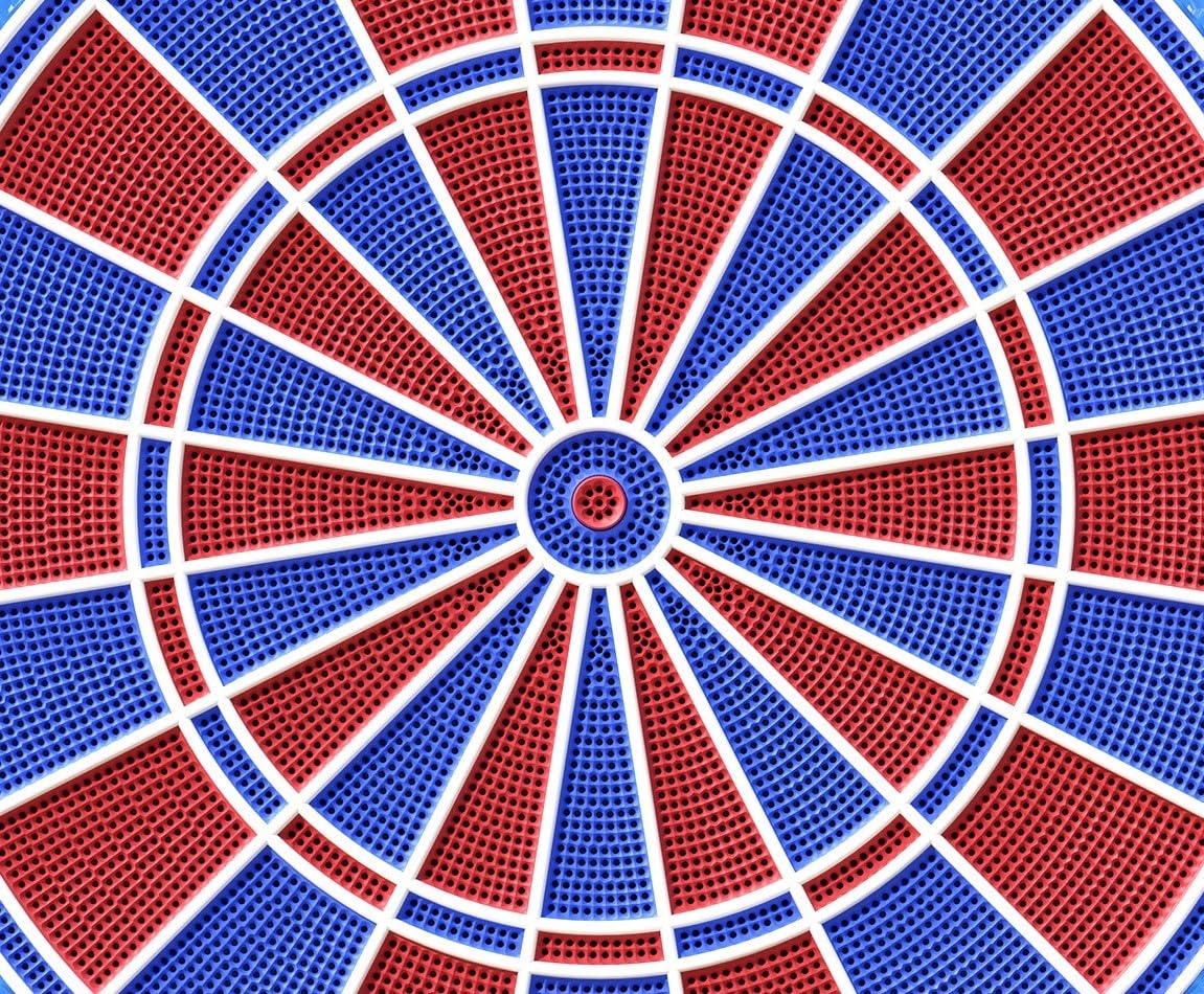 Carromco Flash-401 E-Dartboard LED 35 Spiele 1-8 Spieler