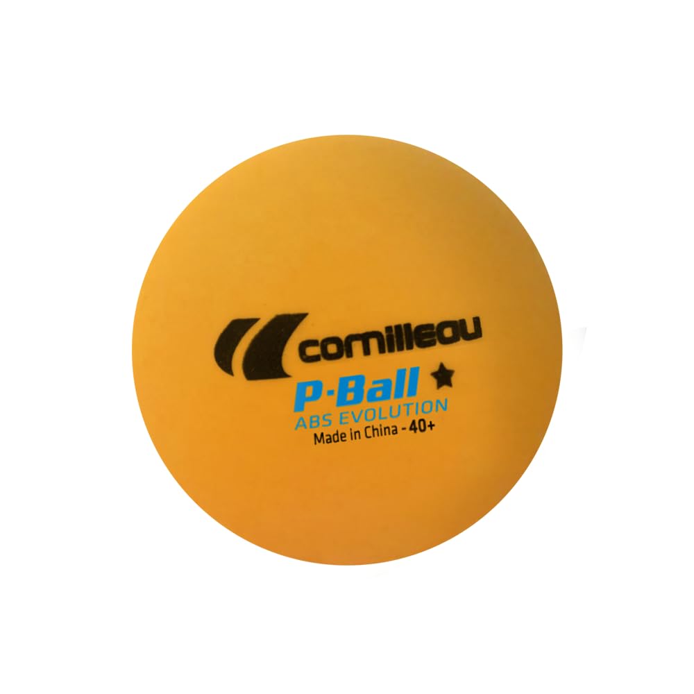 Cornilleau ABS Evolution Tischtennisbälle orange 72 Stück 1 Stern