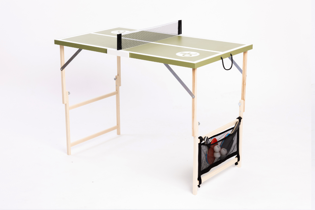 DISH TENNIS Farbige Tische Olive Odyssey Tischtennistisch Olive