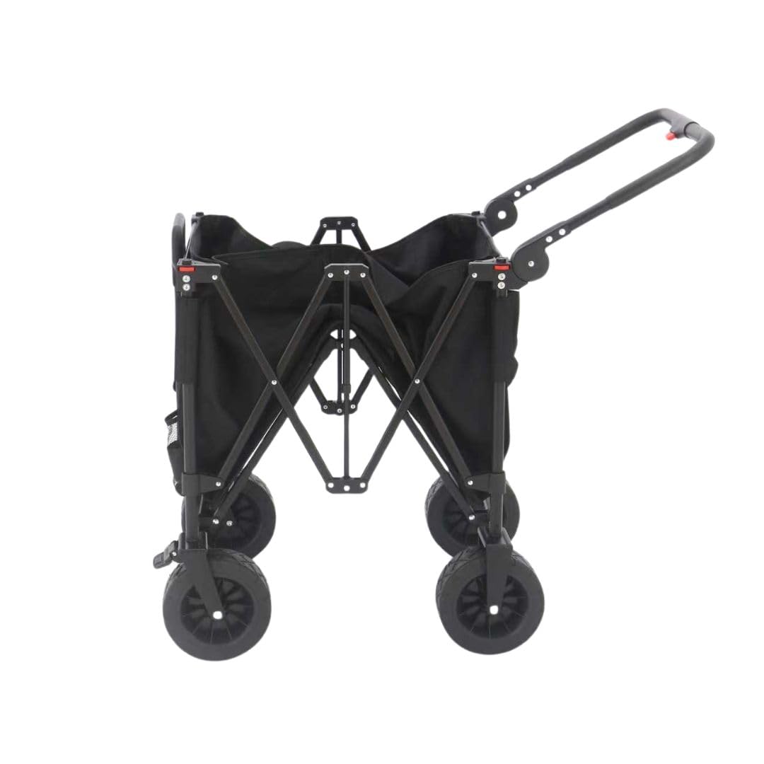 KETTLER Easy Bollerwagen faltbar Schwarz 100 kg