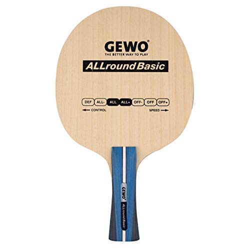GEWO Allround Basic Tischtennisholz gerade 5-lagig