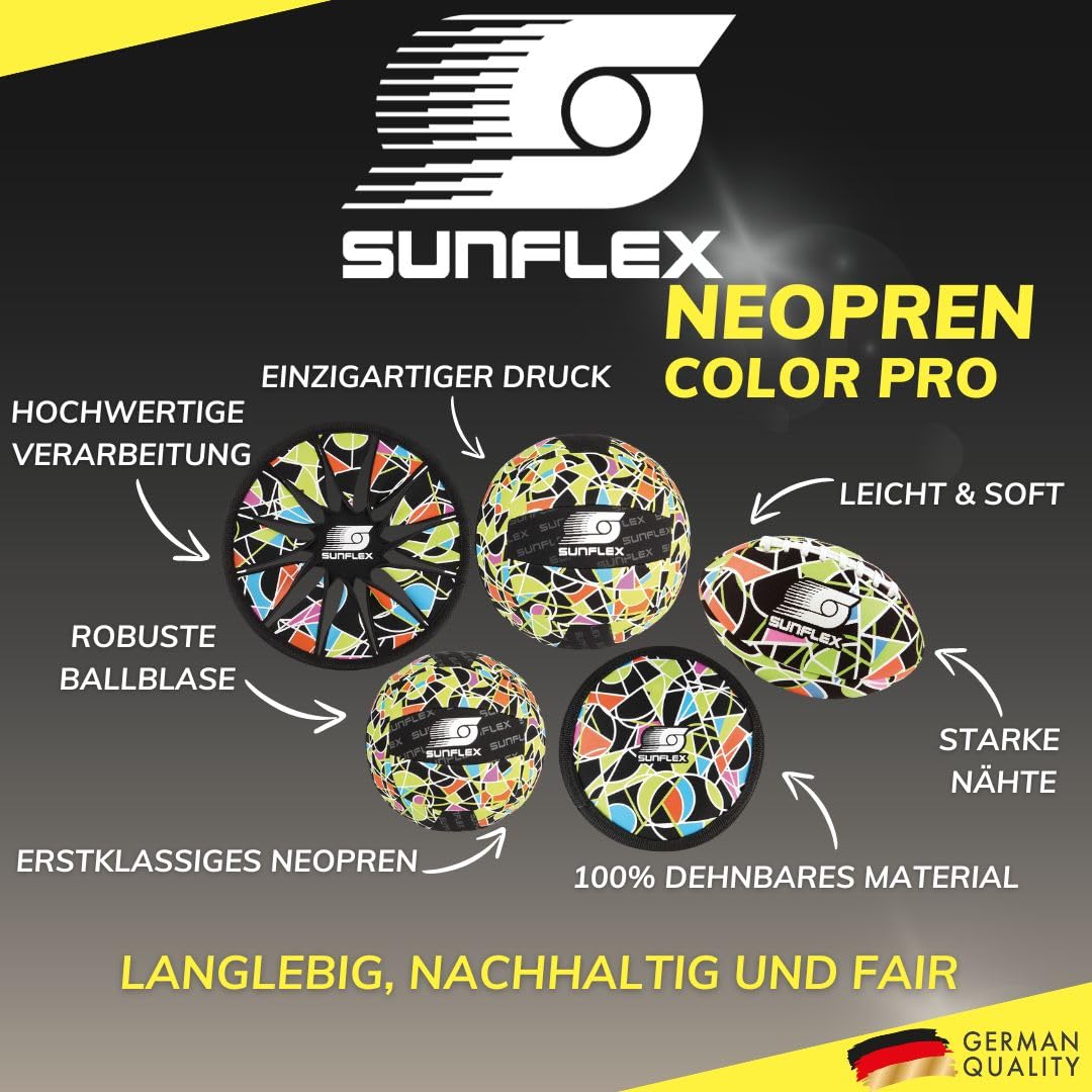 Sunflex Color Pro Ball Größe 3 Neopren Volleyball 15cm