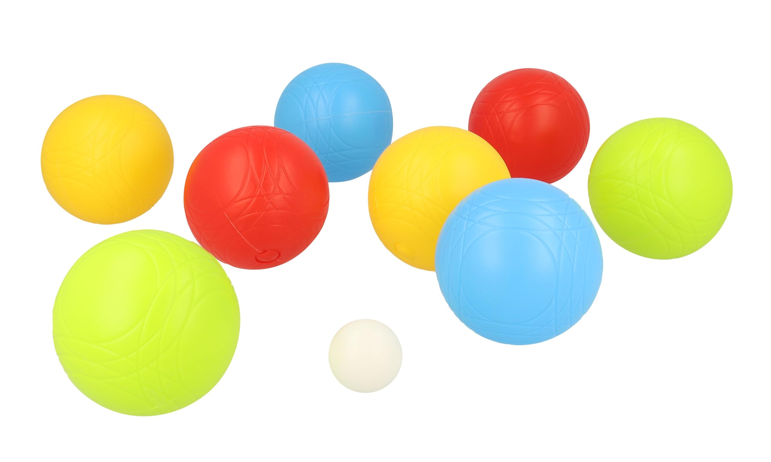 Sunflex Color Comp Boccia Set 8+1 mit Tasche 9 cm