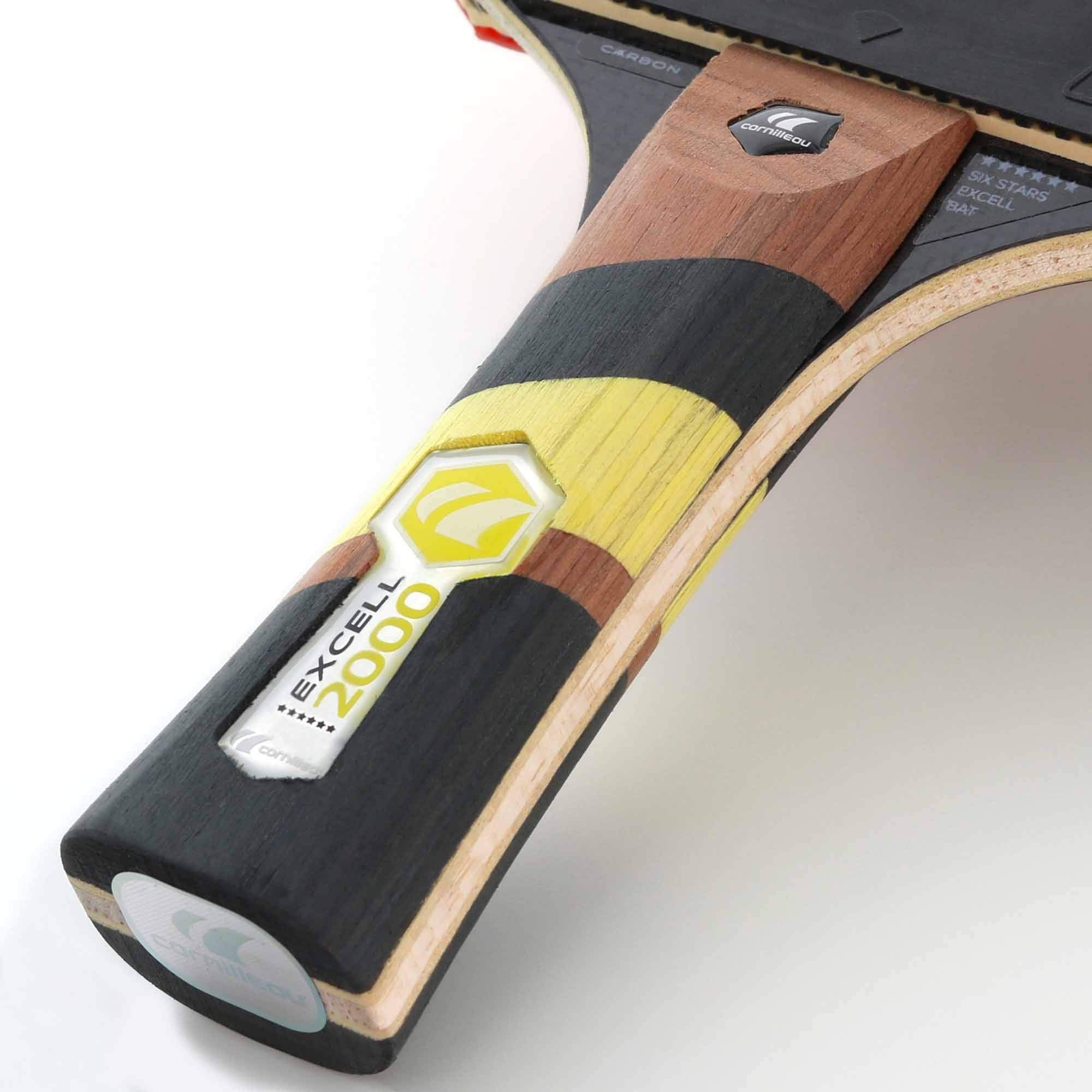 Cornilleau Excell 2000 Carbon Tischtennisschläger Angriff