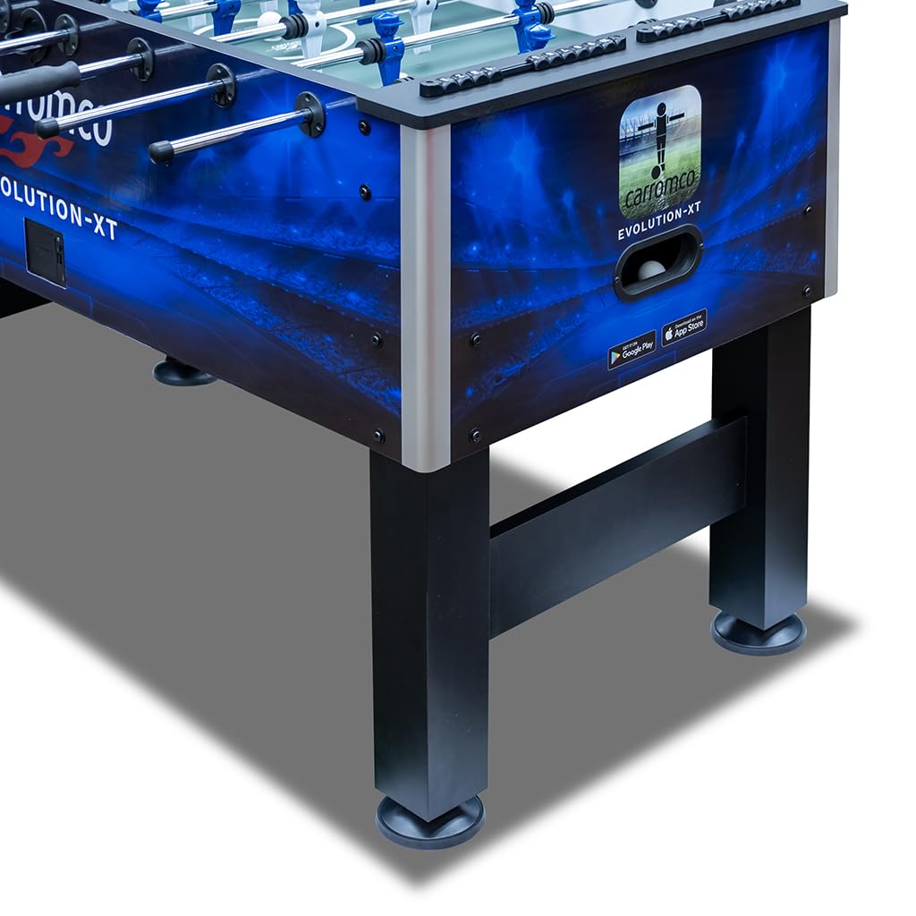 Carromco Evolution-XT Kickertisch Profi mit App 141cm