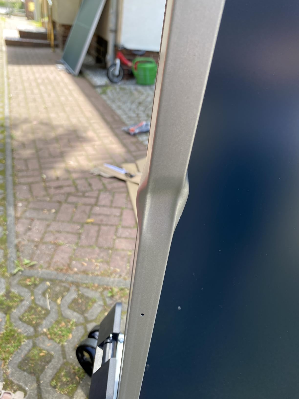 Cornilleau 500X Tischtennisplatte Outdoor Schwarz klappbar