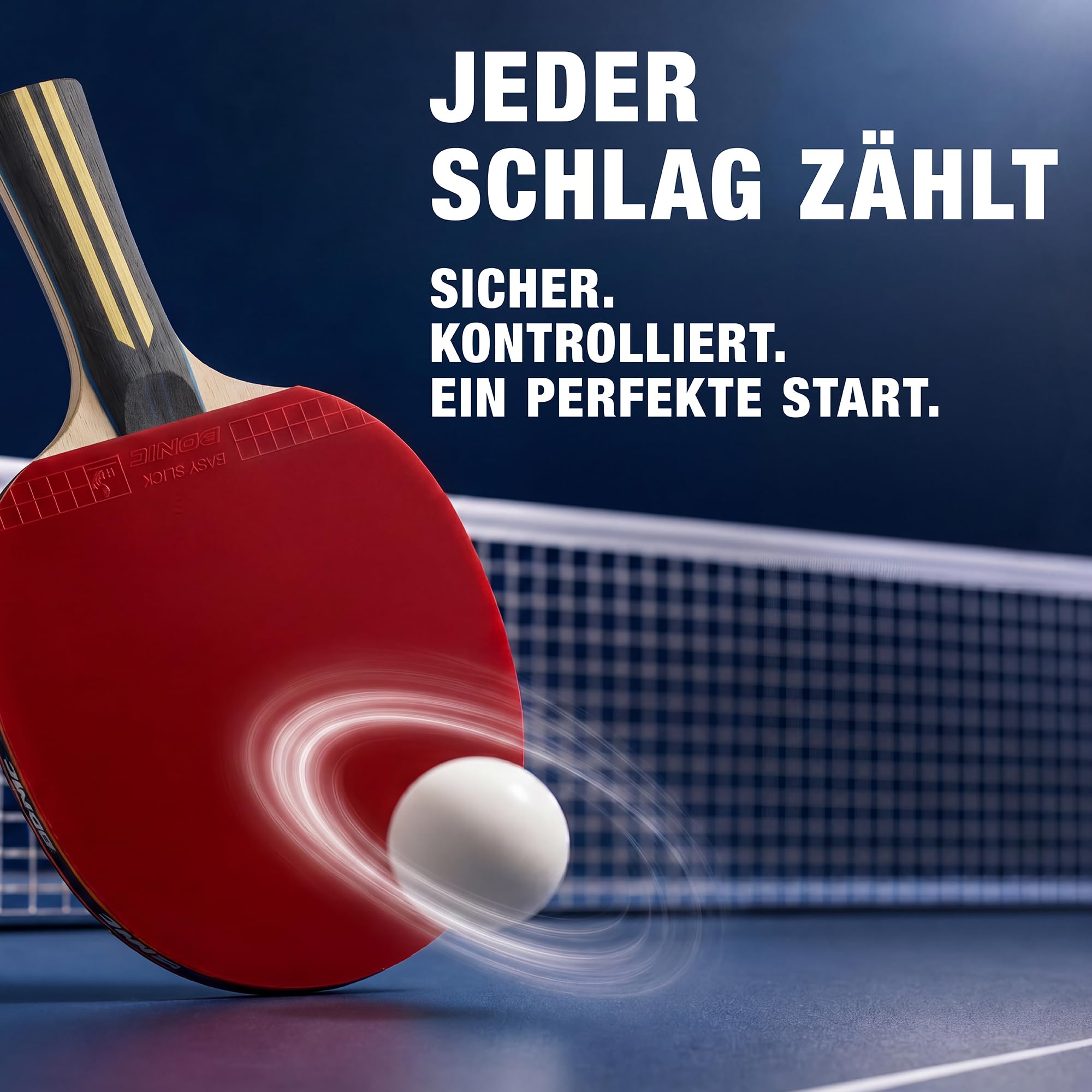 Schildkröt Top Team 500 Tischtennisschläger konkav Einheitsgröße AVS
