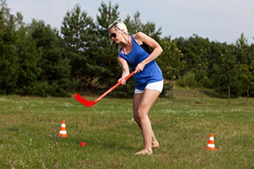 Schildkröt Outdoor Fun-Hockey Set 970135 2 Schläger Bälle