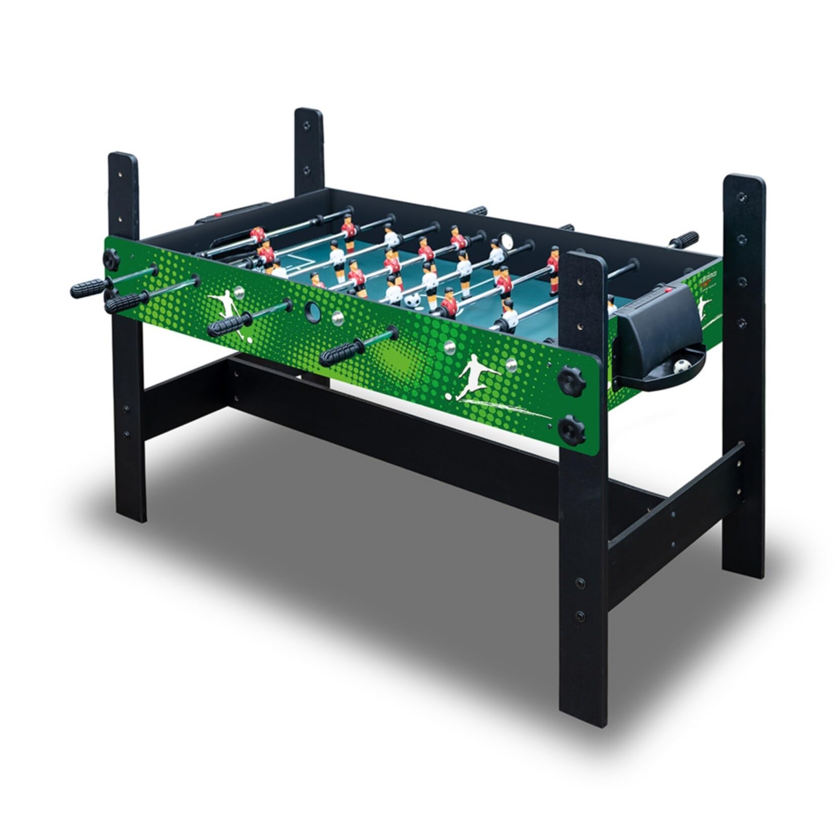 Carromco Level-XT Kickertisch höhenverstellbar 123cm 2 Bälle
