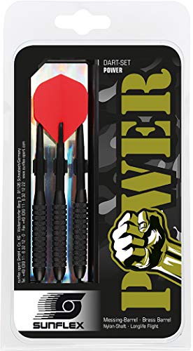 Sunflex Youngster Power Dartpfeile Rot 23 g Messing