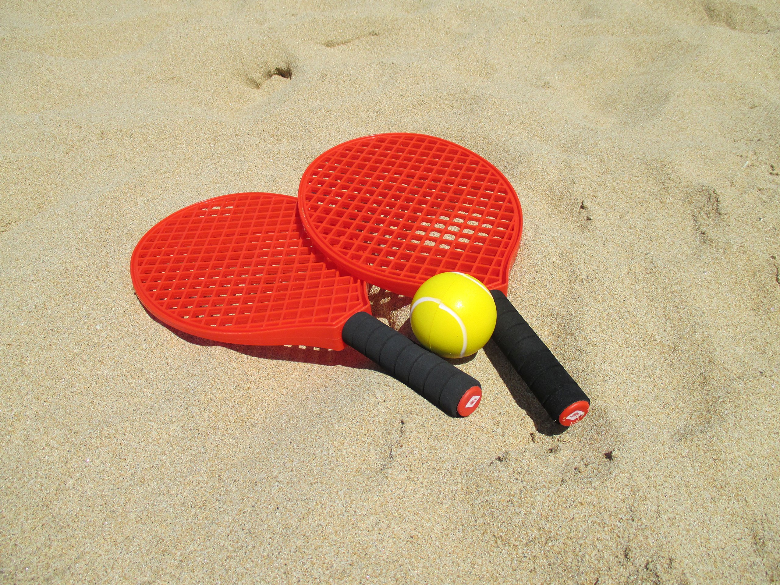 Schildkröt Outdoor Beachtennis Set Schläger Softbälle Netz