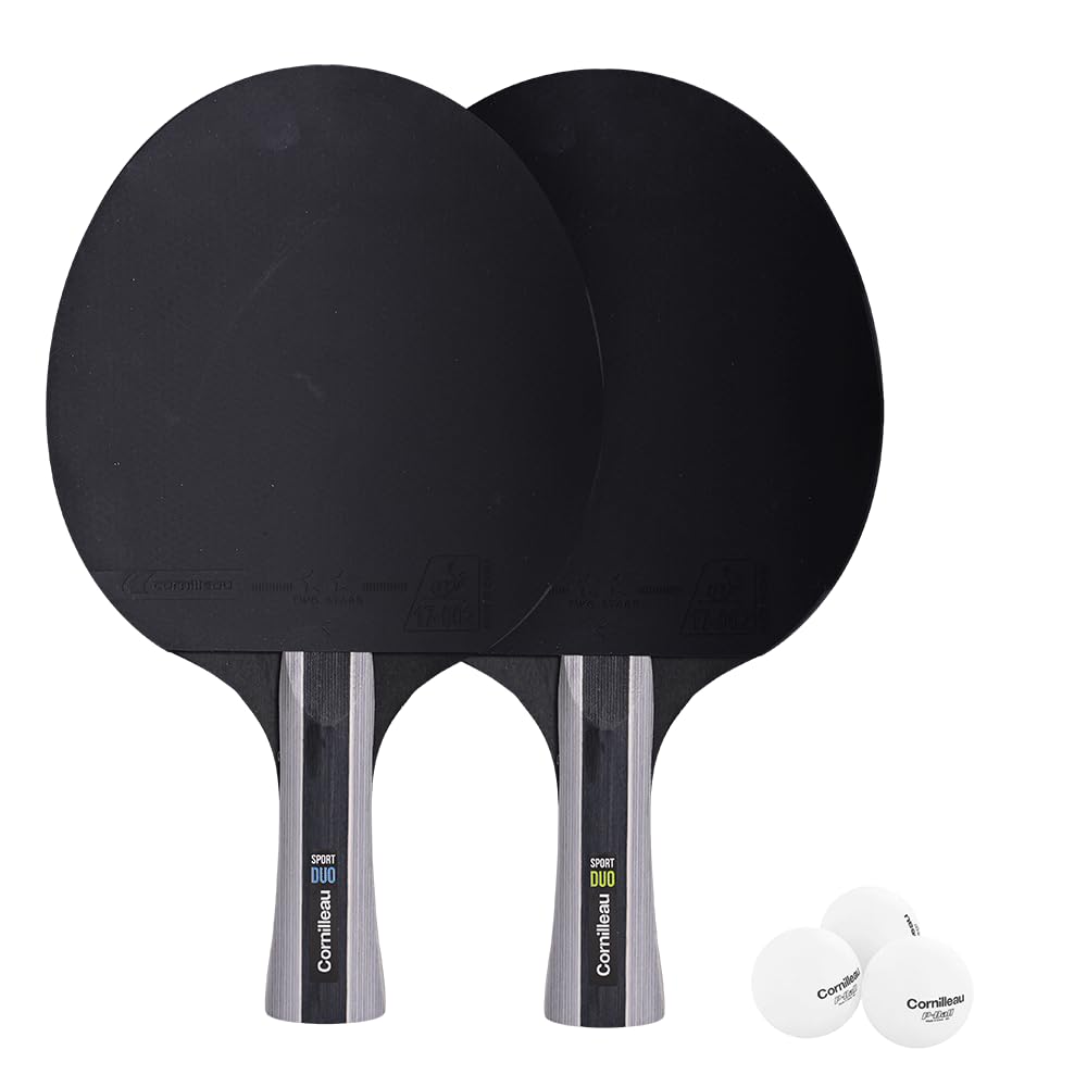 Cornilleau Sport Pack Duo Tischtennisschläger 2er + Bälle