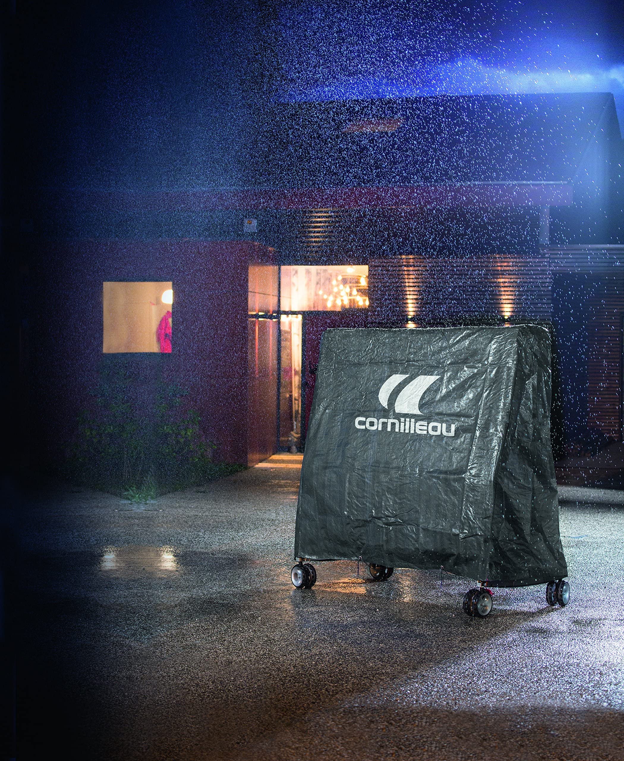 Cornilleau Tischtennistisch Abdeckhaube Grau wetterfest Outdoor