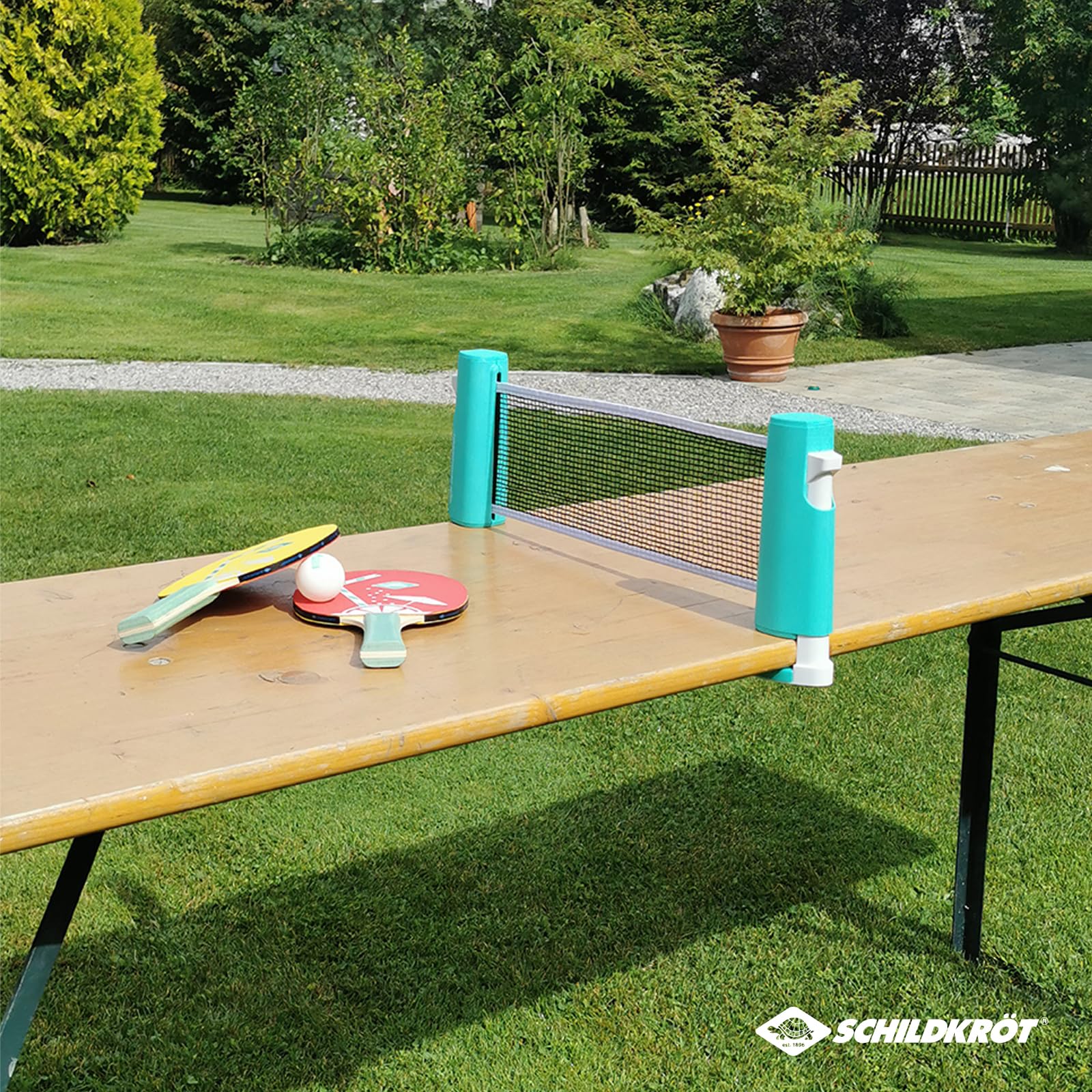 Schildkröt Spin Tischtennis-Set FSC 788661 Netz 2+2