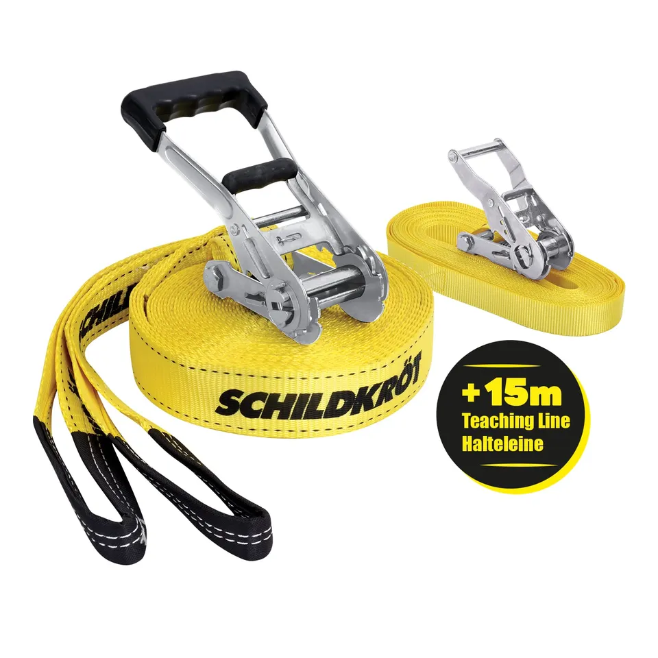 Schildkröt Outdoor Slackline 15 m Komplettset 150 kg