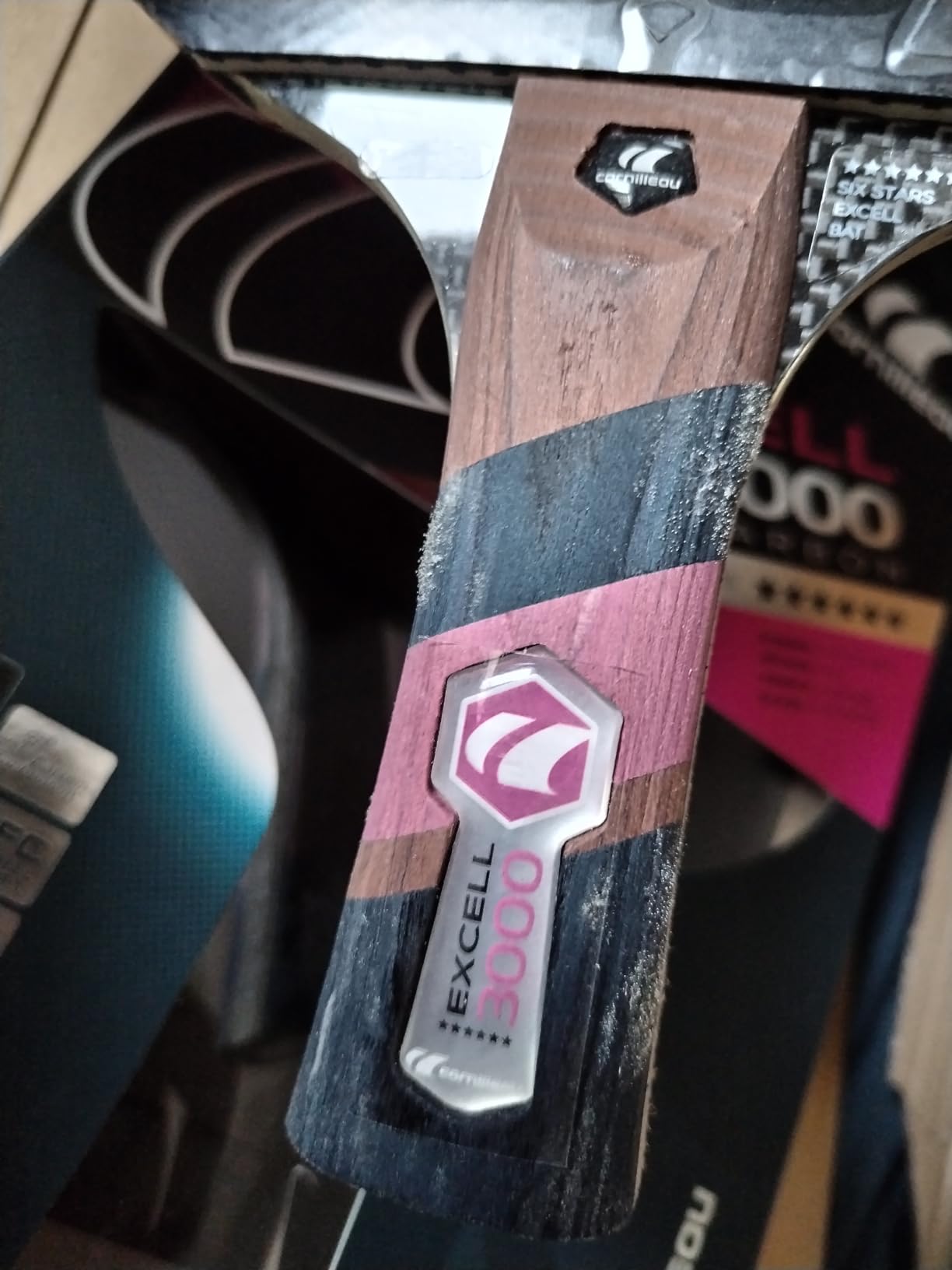 Cornilleau Excell 3000 Carbon Tischtennisschläger konkav offensiv
