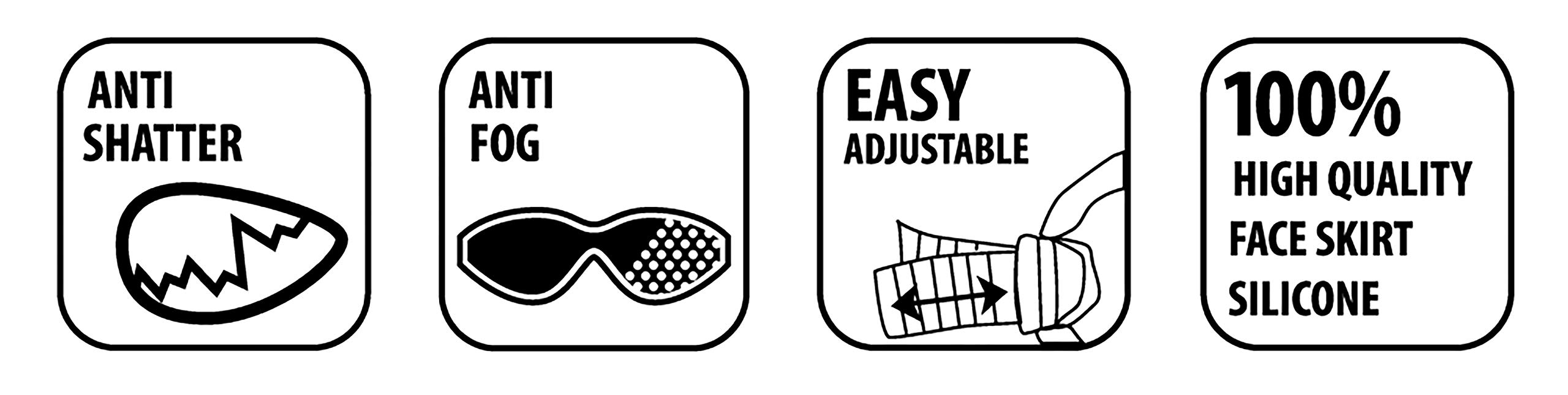 Schildkröt Outdoor Capri Kinder-Schwimmbrille Silikon ab 5 J.