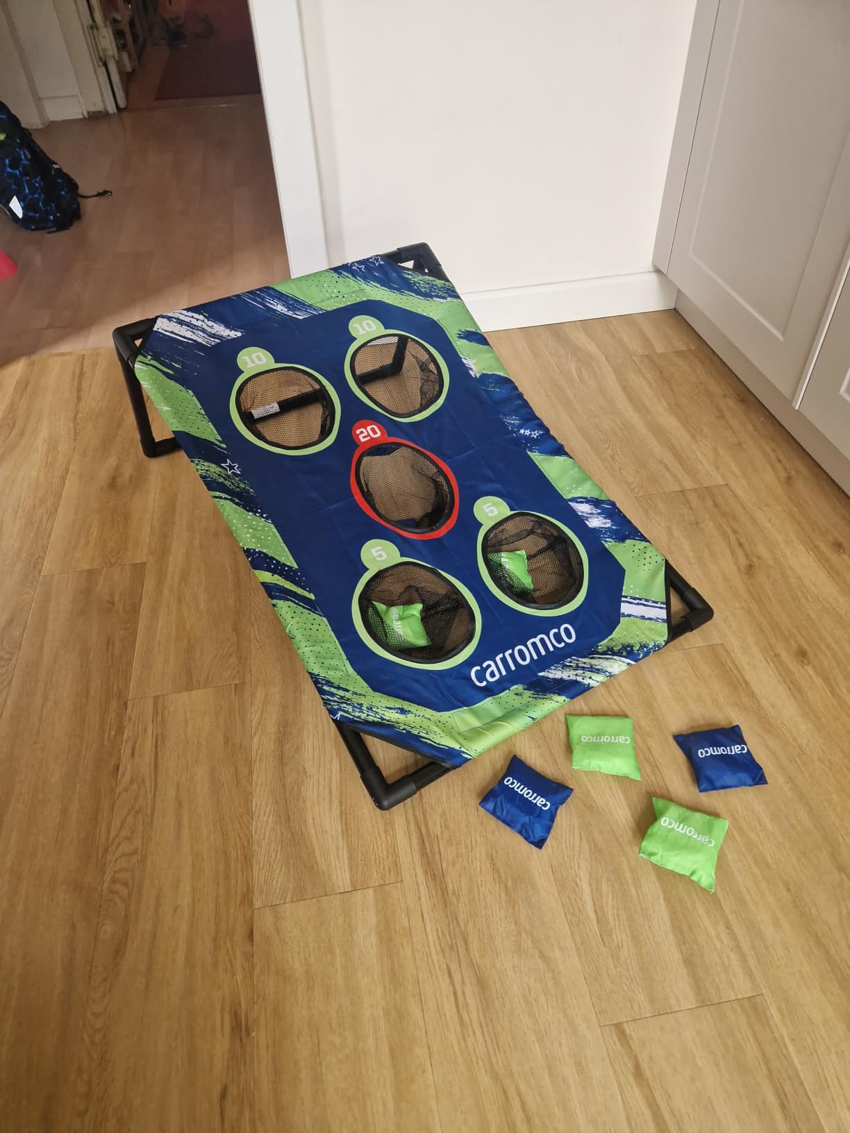 Carromco Bean Bag Toss Wurfspiel Garten 8 Bags