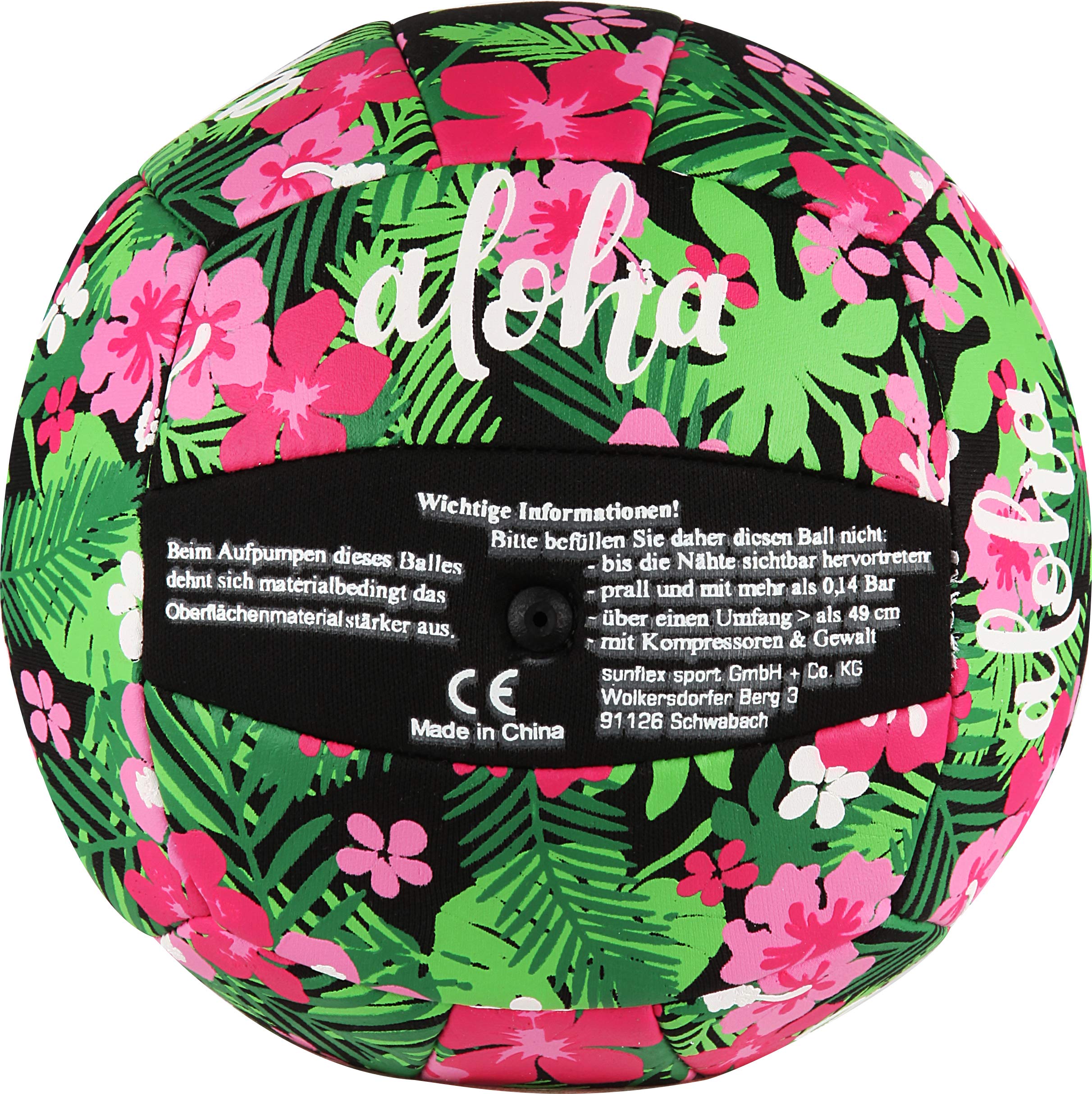 sunflex Action Pro Beachball Tropical Flower Größe 3