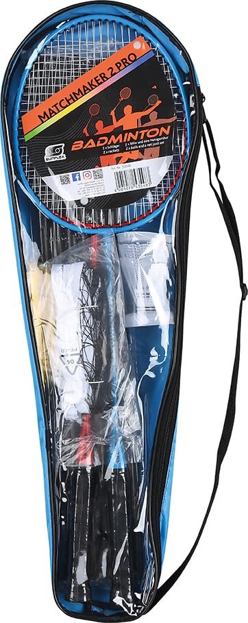 Sunflex Neoremix Matchmaker 2 Pro Badminton-Set mit Netz