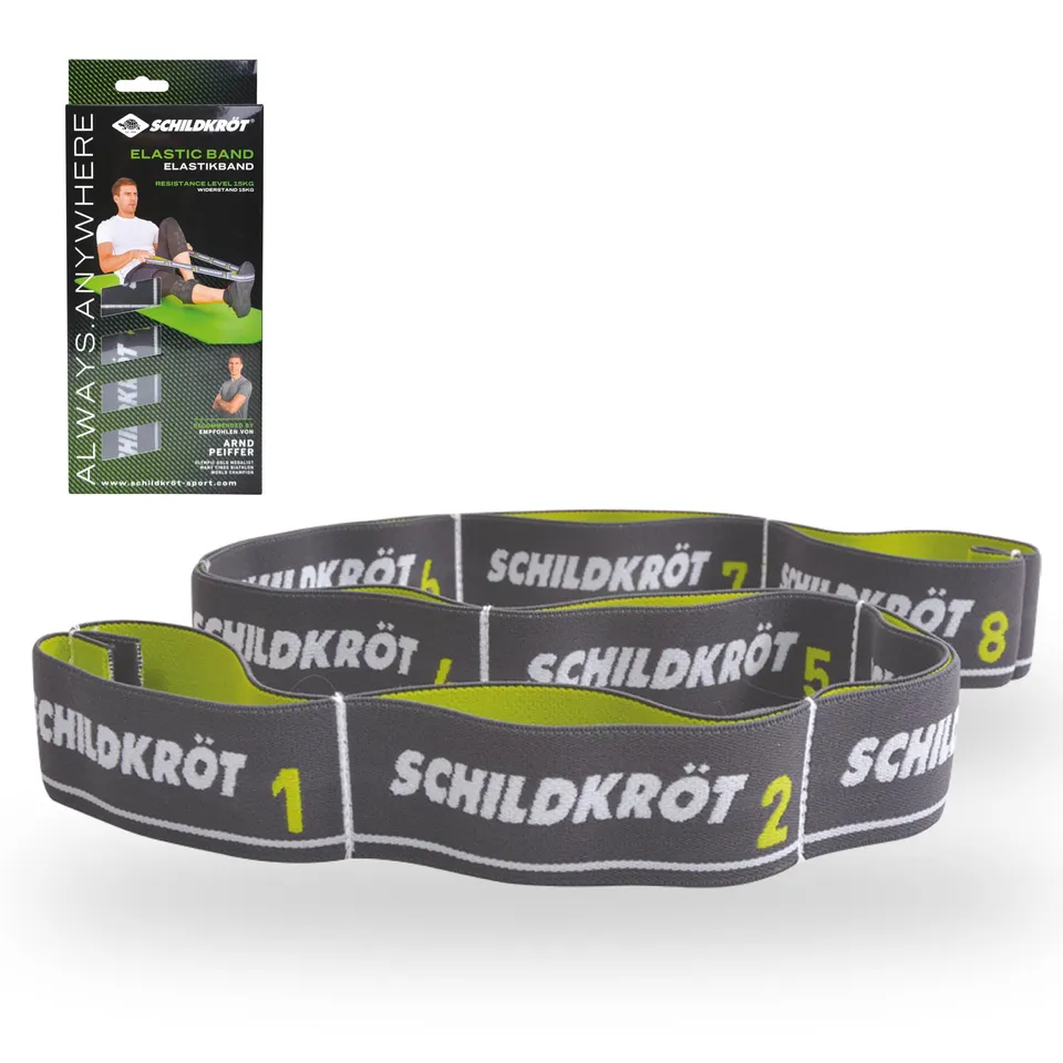 Schildkröt Outdoor Elastikband 15kg 92cm mit Schlaufen medium