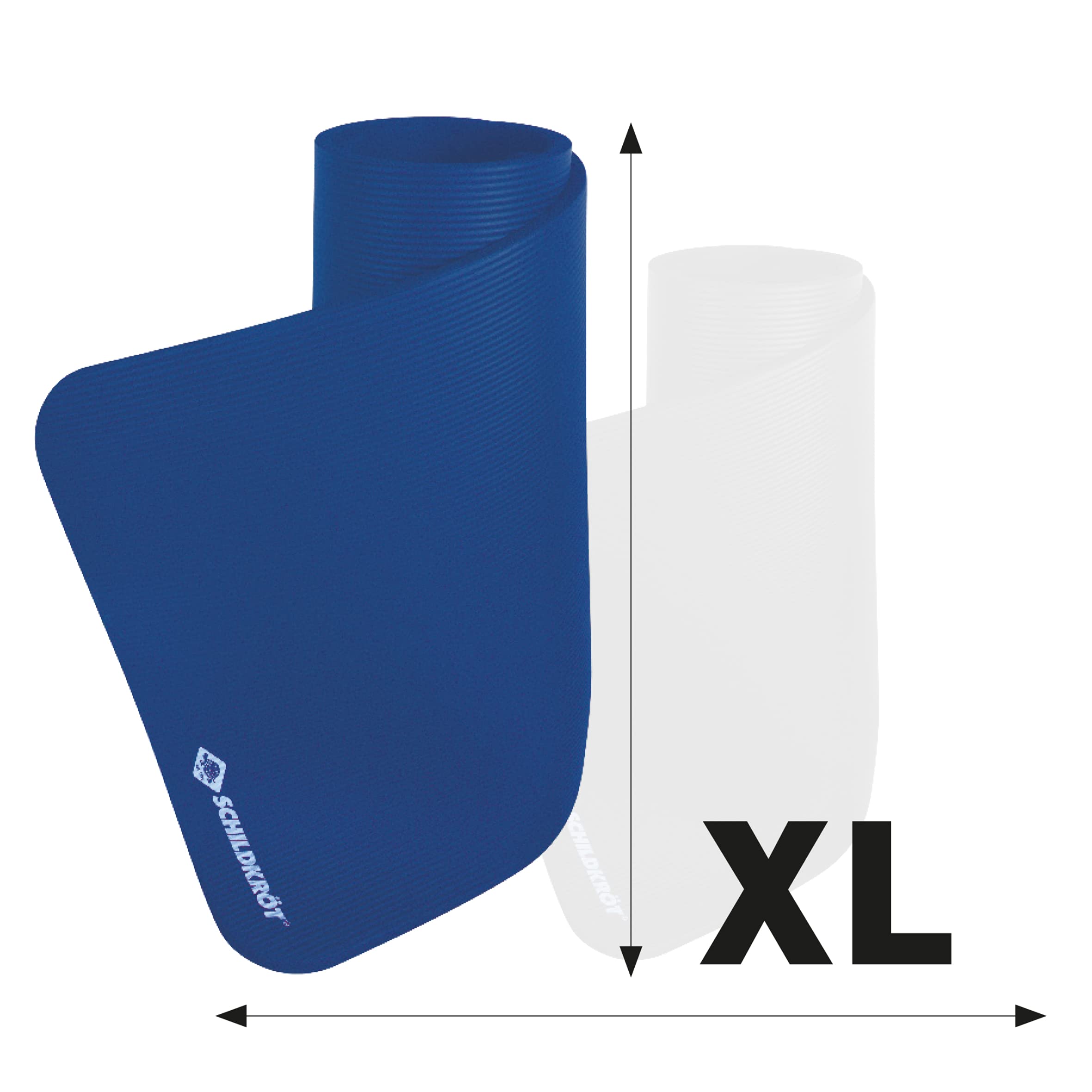 Schildkröt Outdoor Fitnessmatte XL 15 mm Blau 195x80