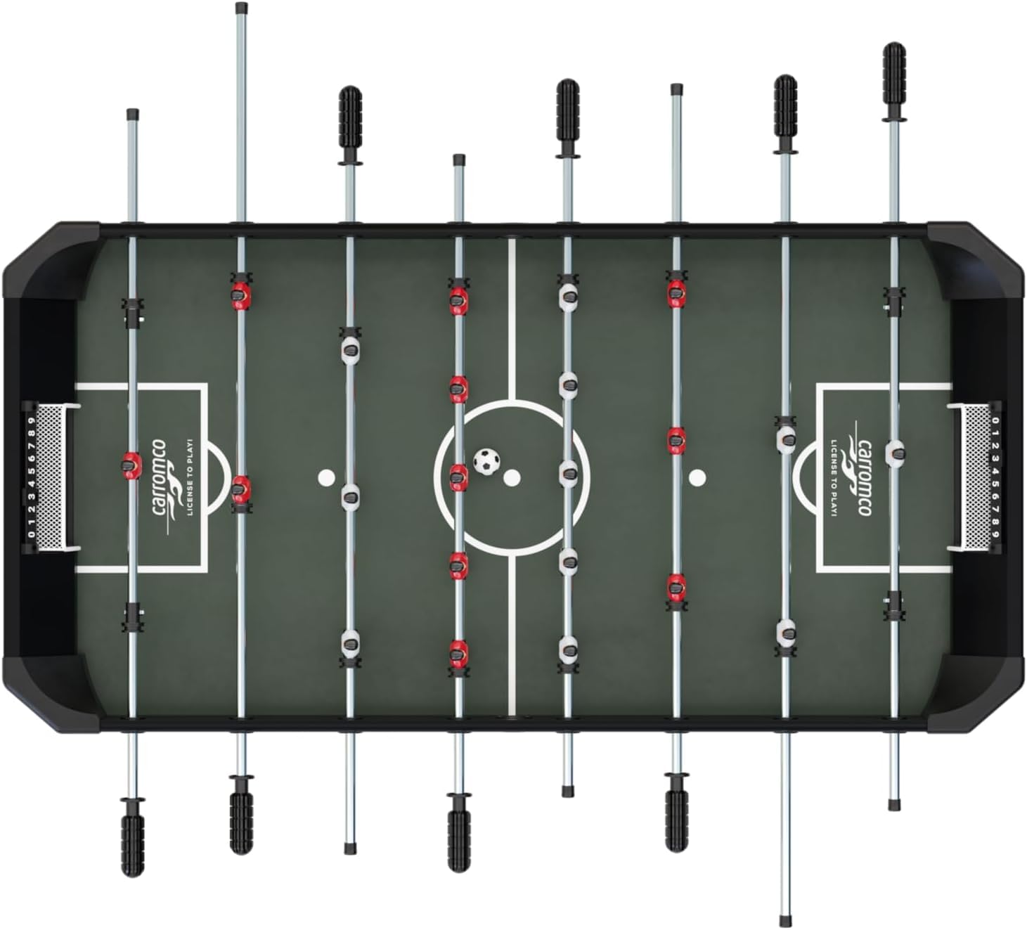 Carromco Deutschland-XT Kickertisch 121cm 22 Spieler 4 Bälle