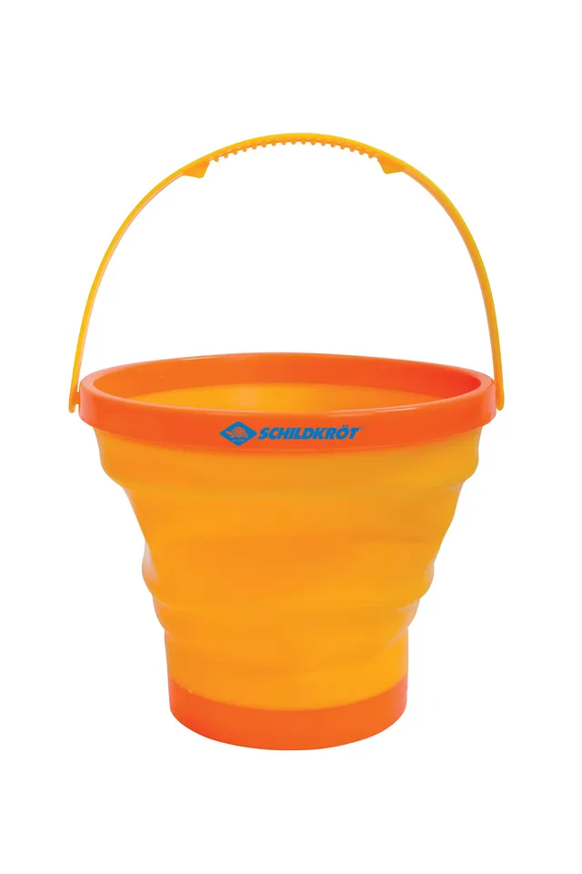 Schildkröt Outdoor Falteimer Gelb-Rot 2 Liter Ø20 cm