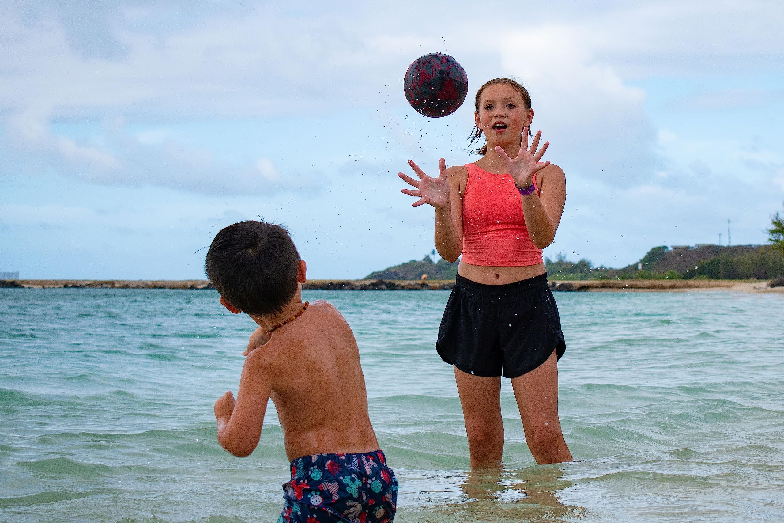 Sunflex Neoremix Funball Camo Rot Größe 5 Volleyball