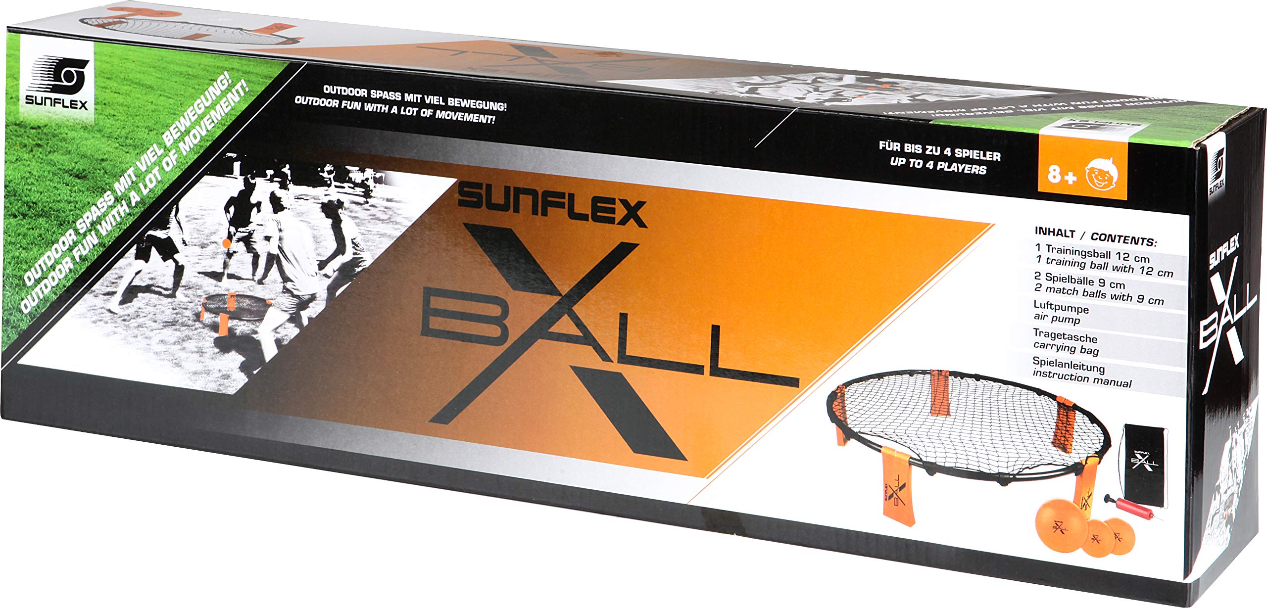 Sunflex NEOREMIX X-Ball 360° Roundnet Set 4 Spieler
