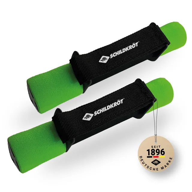 Schildkröt Outdoor Soft-Hantel Set 2x0,5 kg Stahl Grün