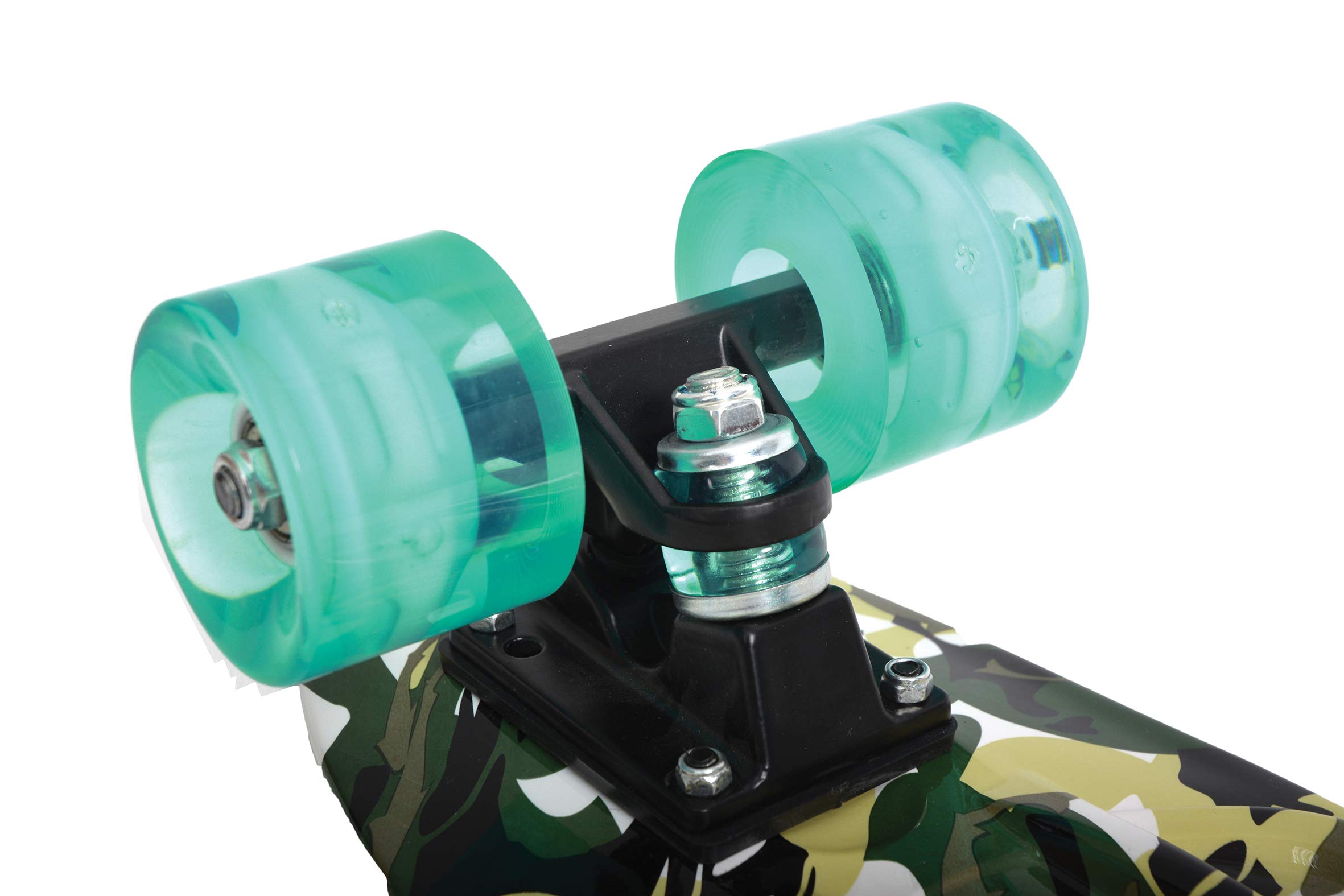 Schildkröt Outdoor Free Spirit Retro Skateboard Camouflage LED