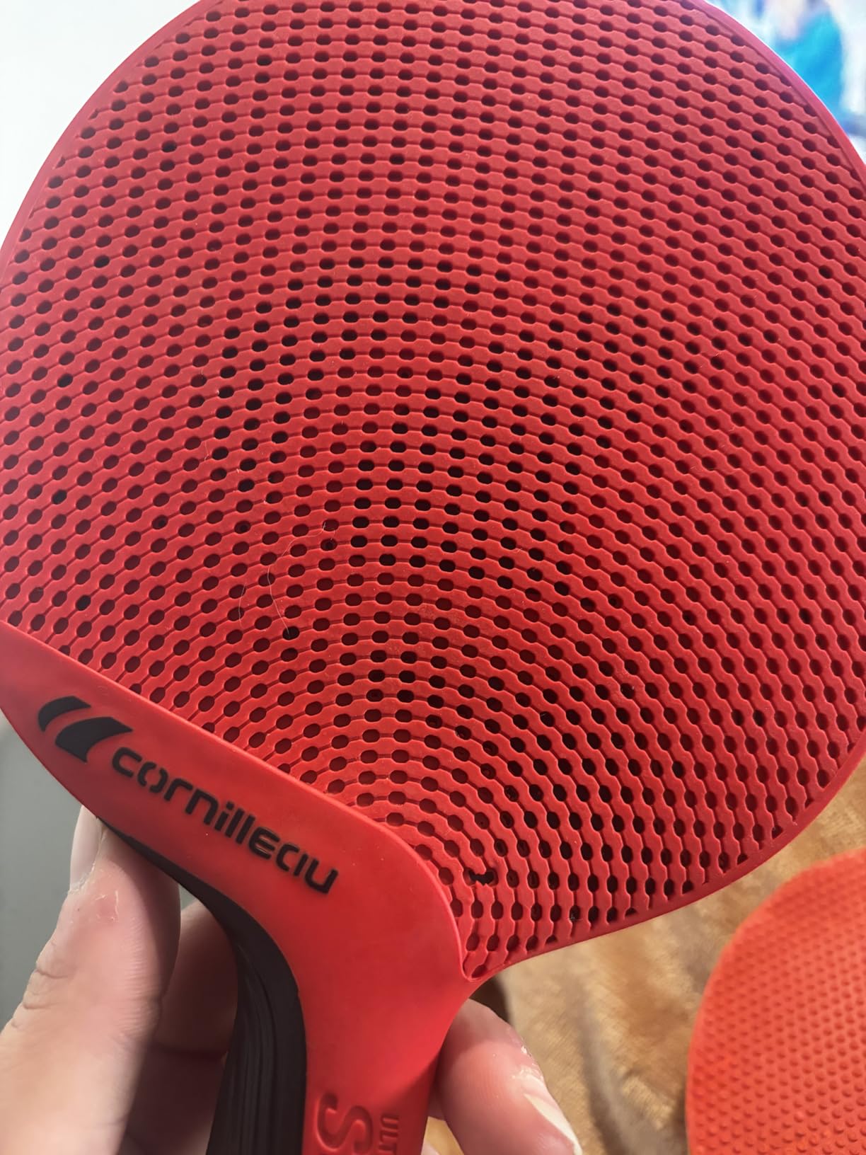 Cornilleau Softbat Eco Tischtennisschläger blau wetterfest