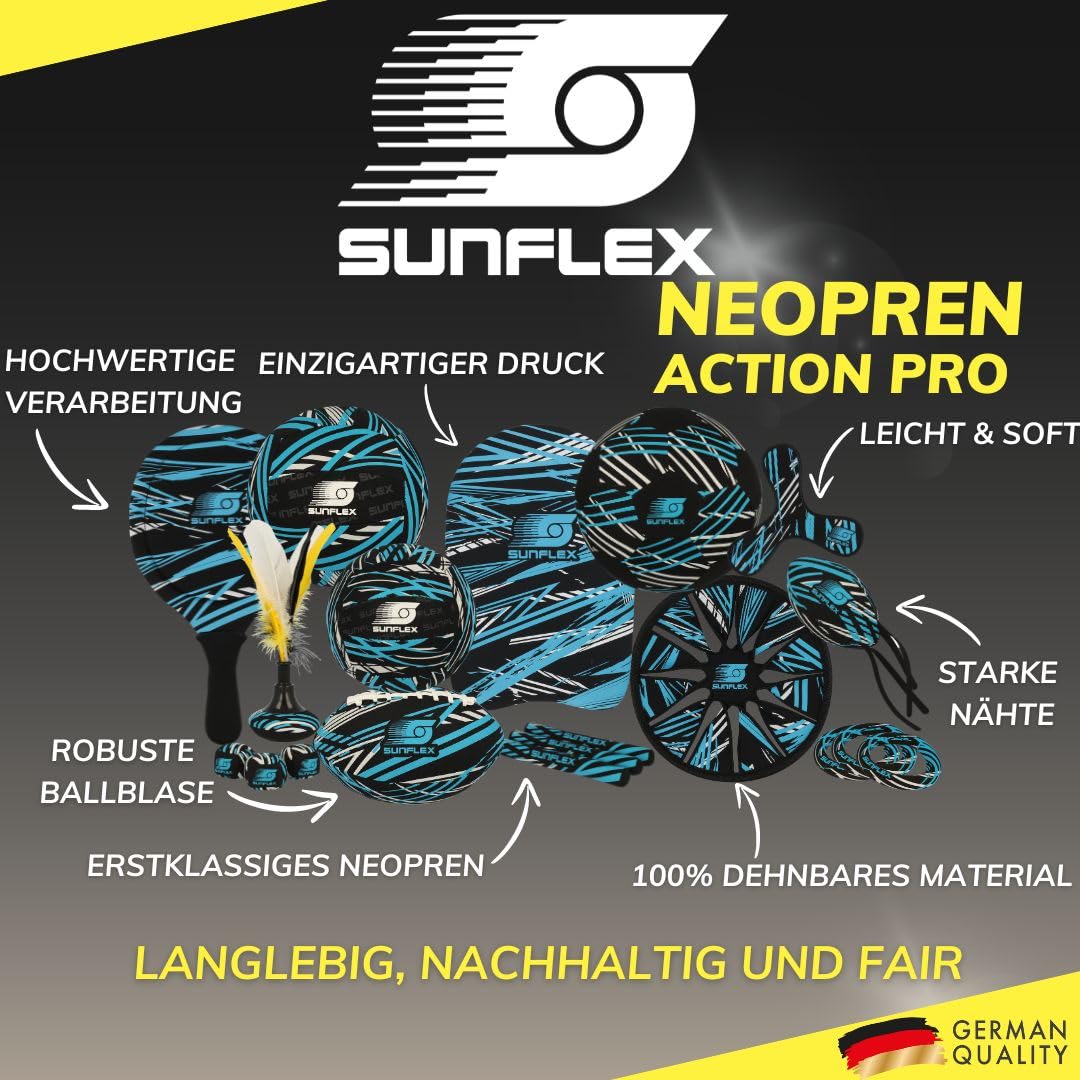 Sunflex Action Pro Funball Größe 3 Volleyball blau