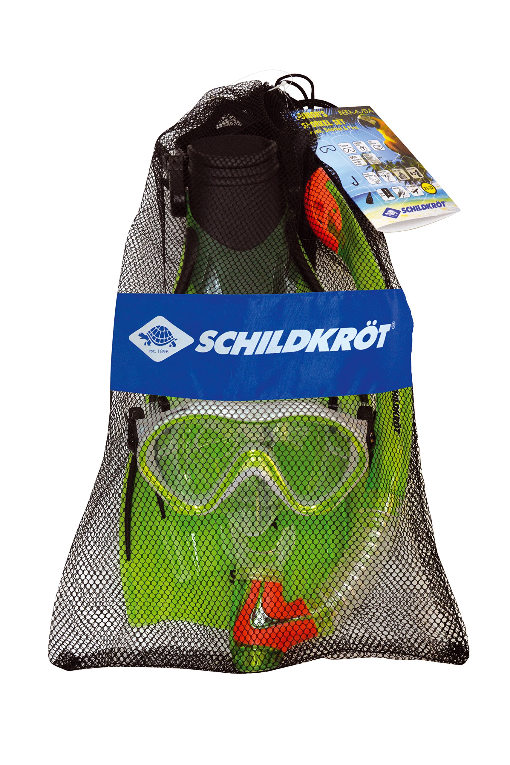 Schildkröt Bermuda Kinder Schnorchelset 3-teilig S/M