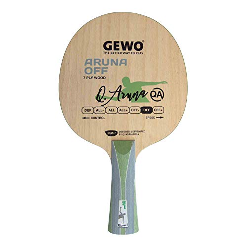 GEWO Aruna Off Tischtennisholz 7-lagig Vollholz 88g