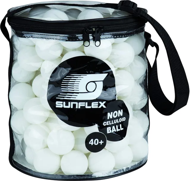 Sunflex Action Pro Tischtennisbälle Weiß 144er 40mm