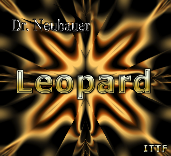 Dr. Neubauer Leopard Tischtennis-Belag kurze Noppen