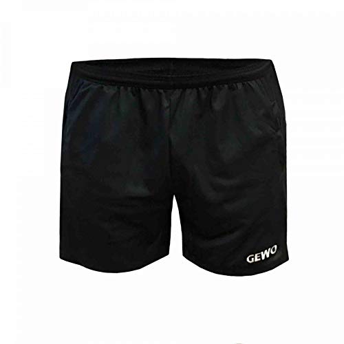 GEWO Lagon Shorts Tischtennishose Schwarz M Polyester