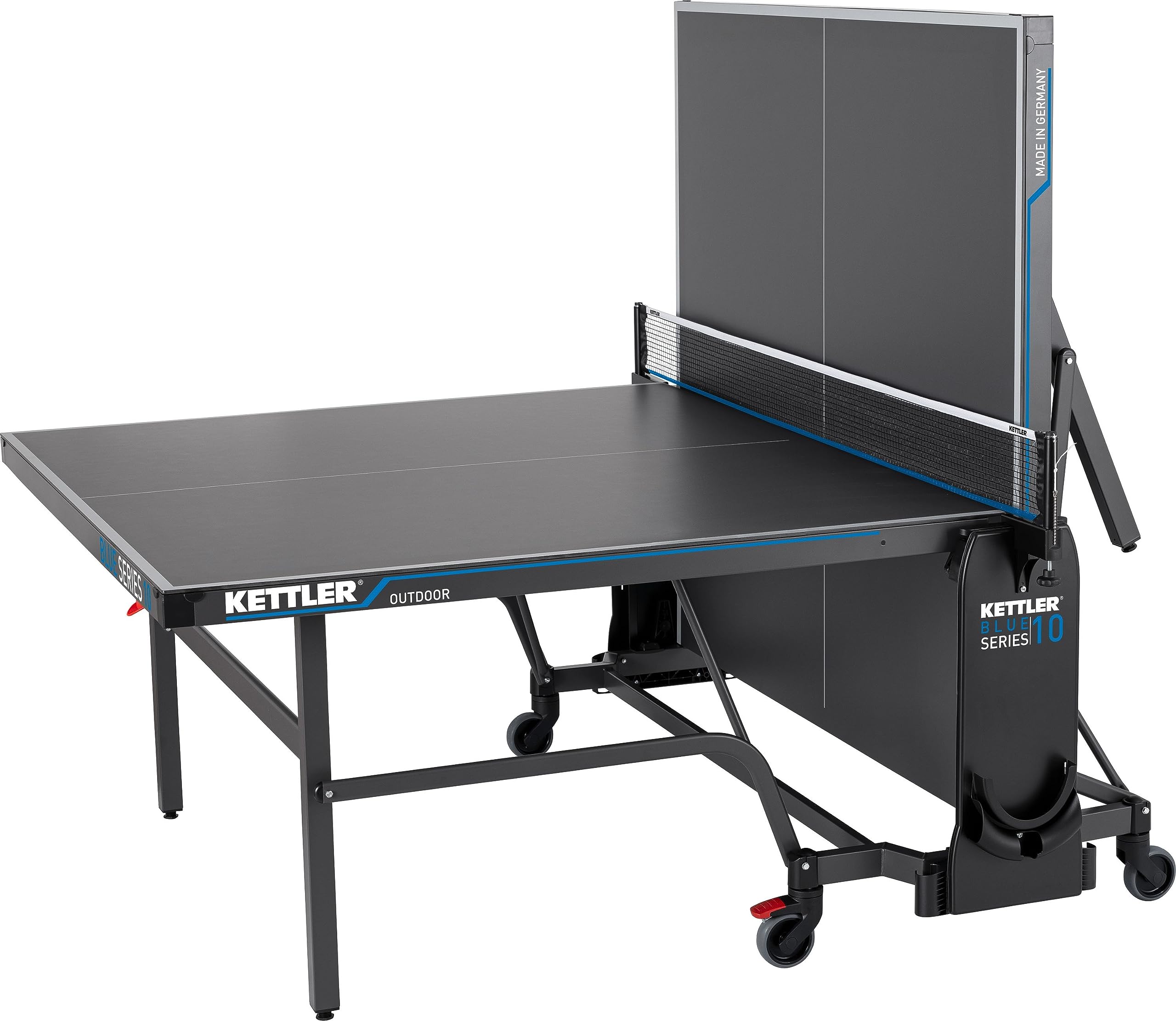 KETTLER K10 Outdoor Tischtennisplatte wetterfest klappbar