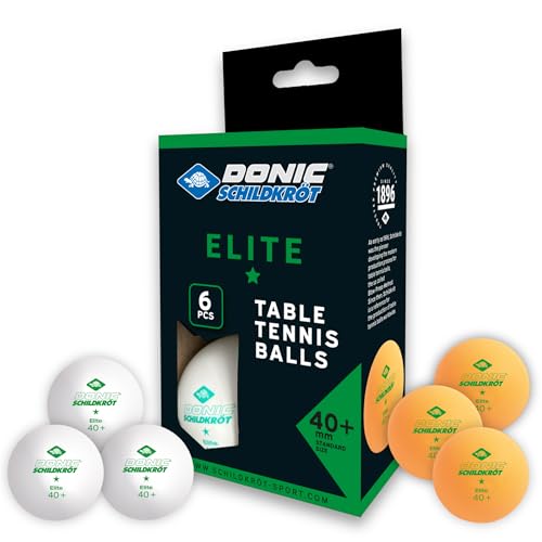 Schildkröt Outdoor Elite 1-Star Tischtennisball 6er 40 mm