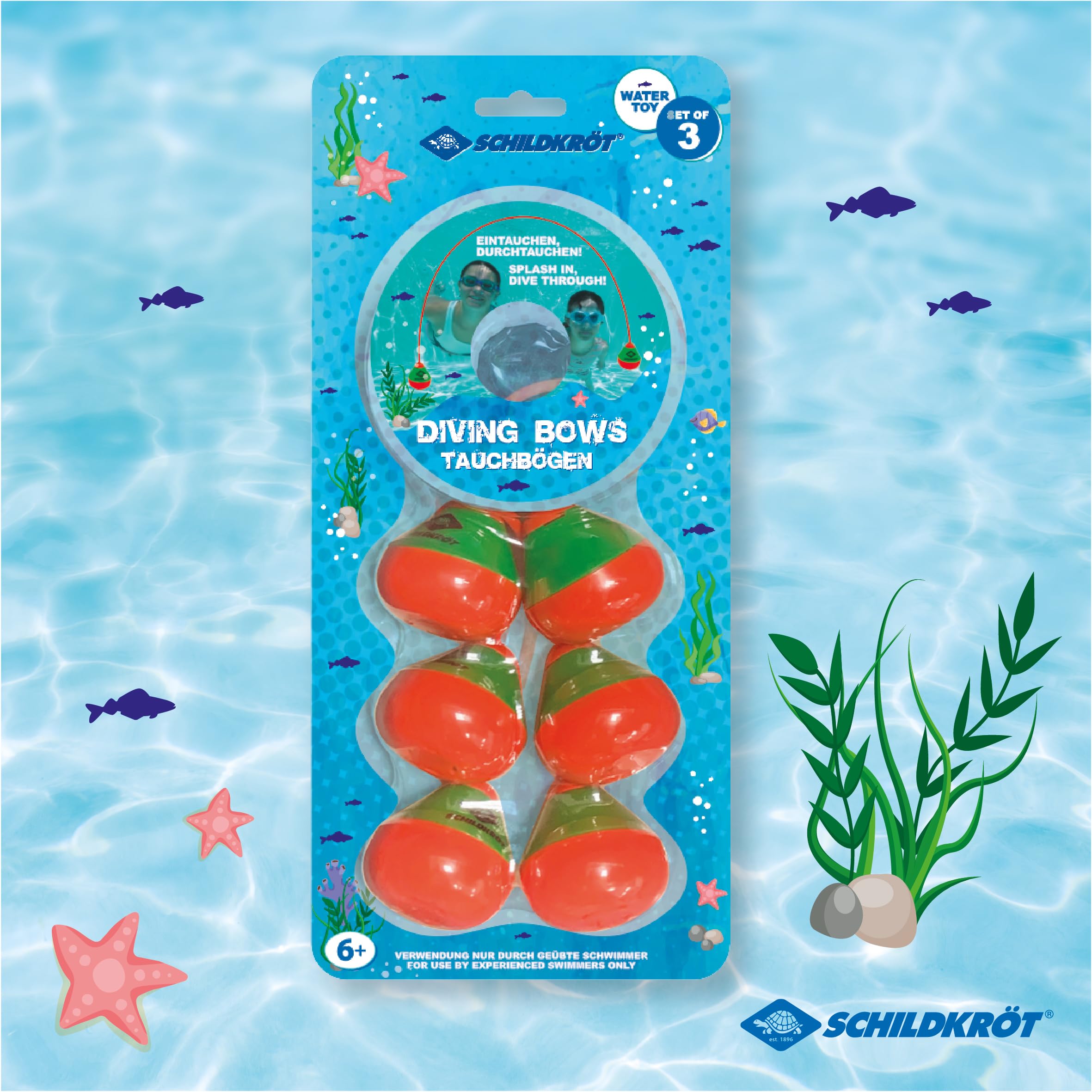Schildkröt Outdoor Tauchbögen 3er Set 200 cm