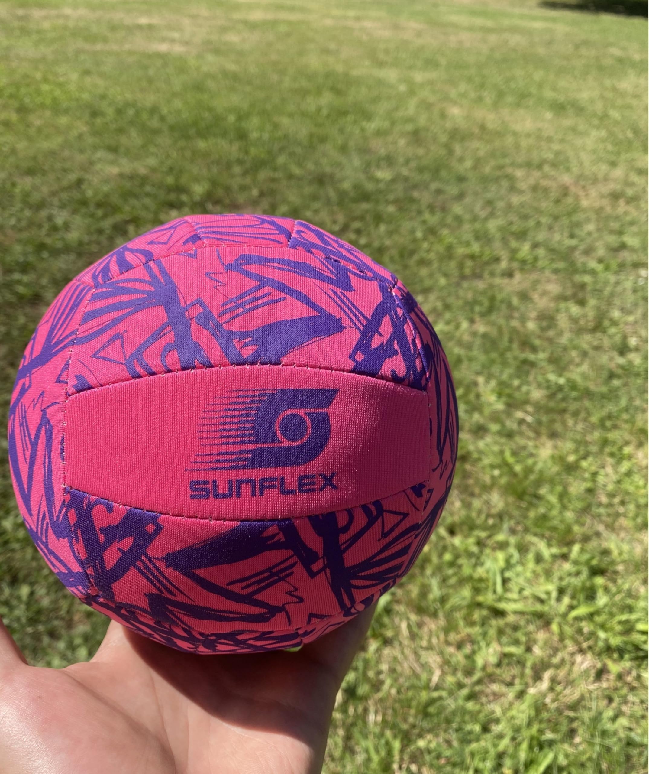 Sunflex Funky Beachball Größe 3 Gelb – Neopren Volleyball