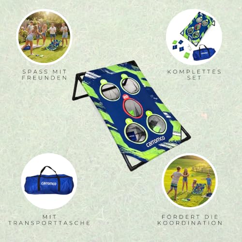 Carromco Bean Bag Toss Wurfspiel Garten 8 Bags