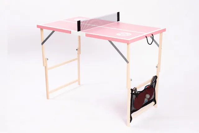 DISH TENNIS Farbige Tische Dusty Pink Tischtennistisch