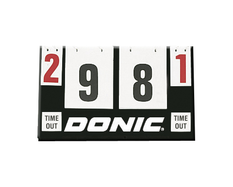 Donic Zählgerät Tischtennis Zähltafel 0-20 klappbar