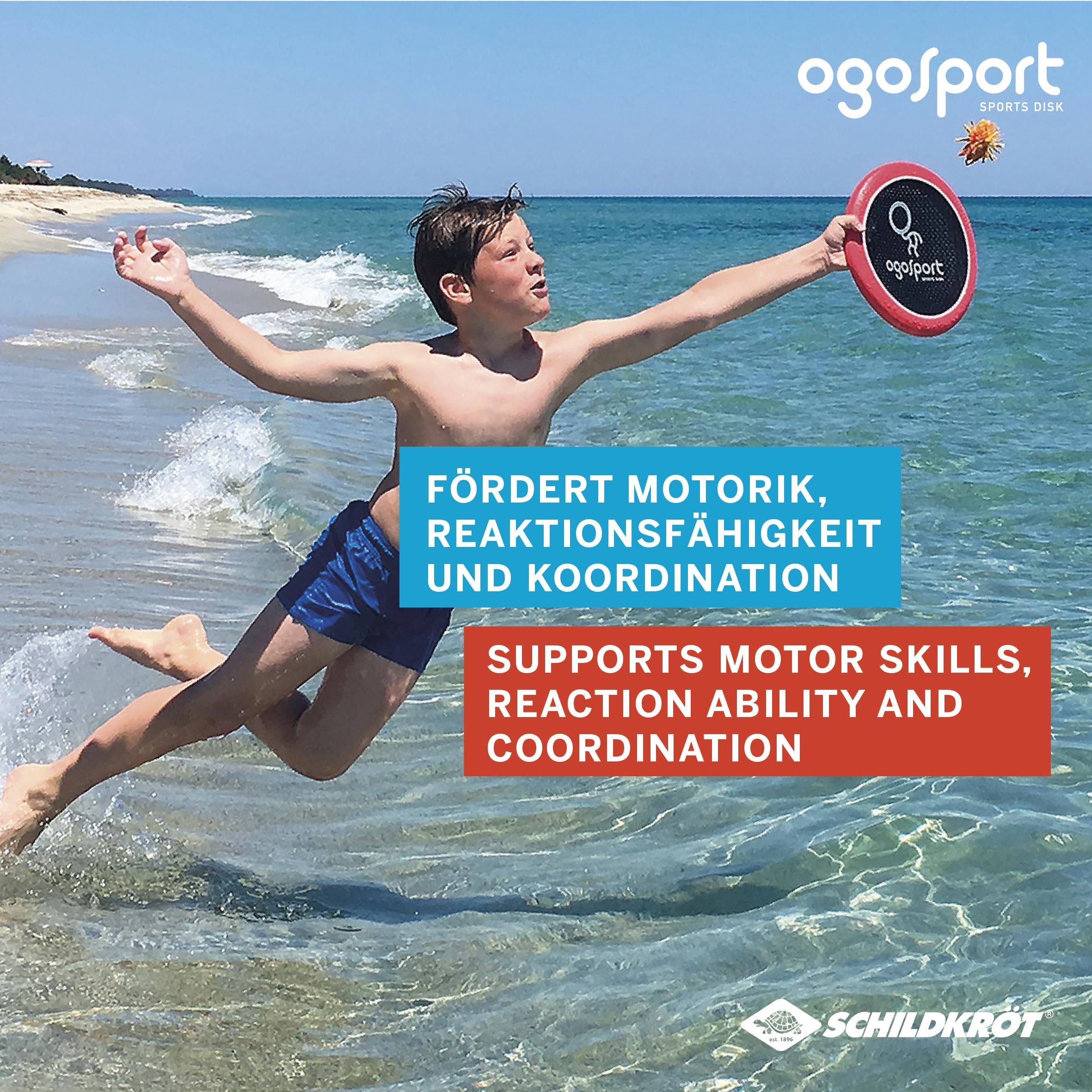 Schildkröt Outdoor Ogo Sport Set Softdiscs Gelb-Rot