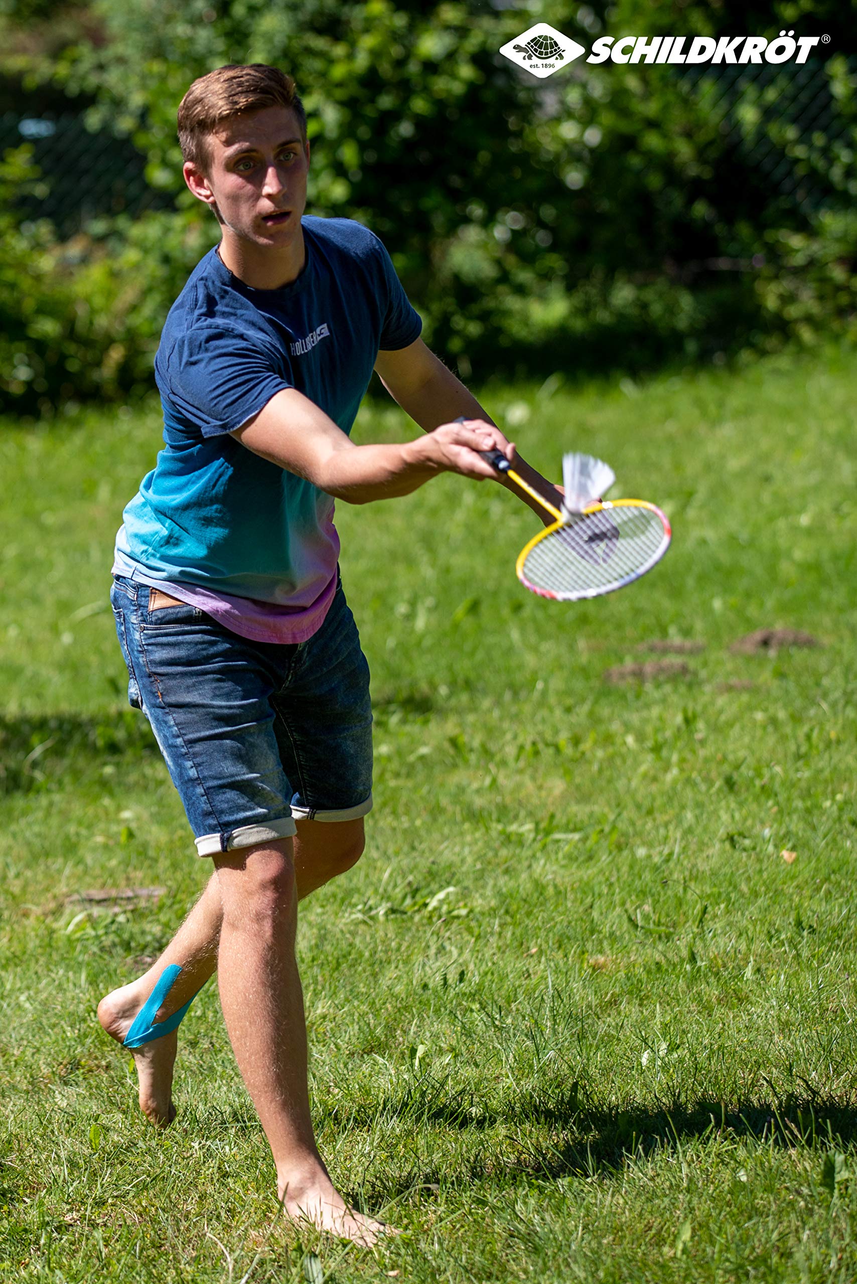 Schildkröt Outdoor Federball Set 2-Player Badmintonset Hülle