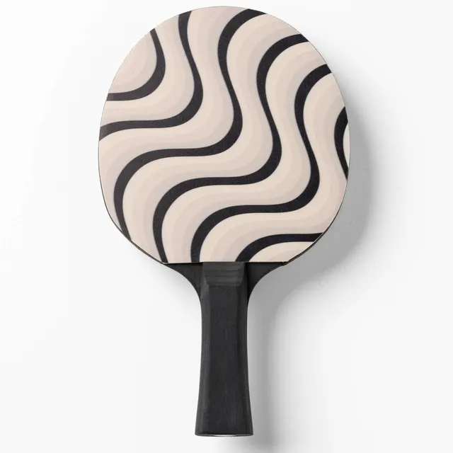 Mr. Tischtennis Island Wave Designschläger Freizeit