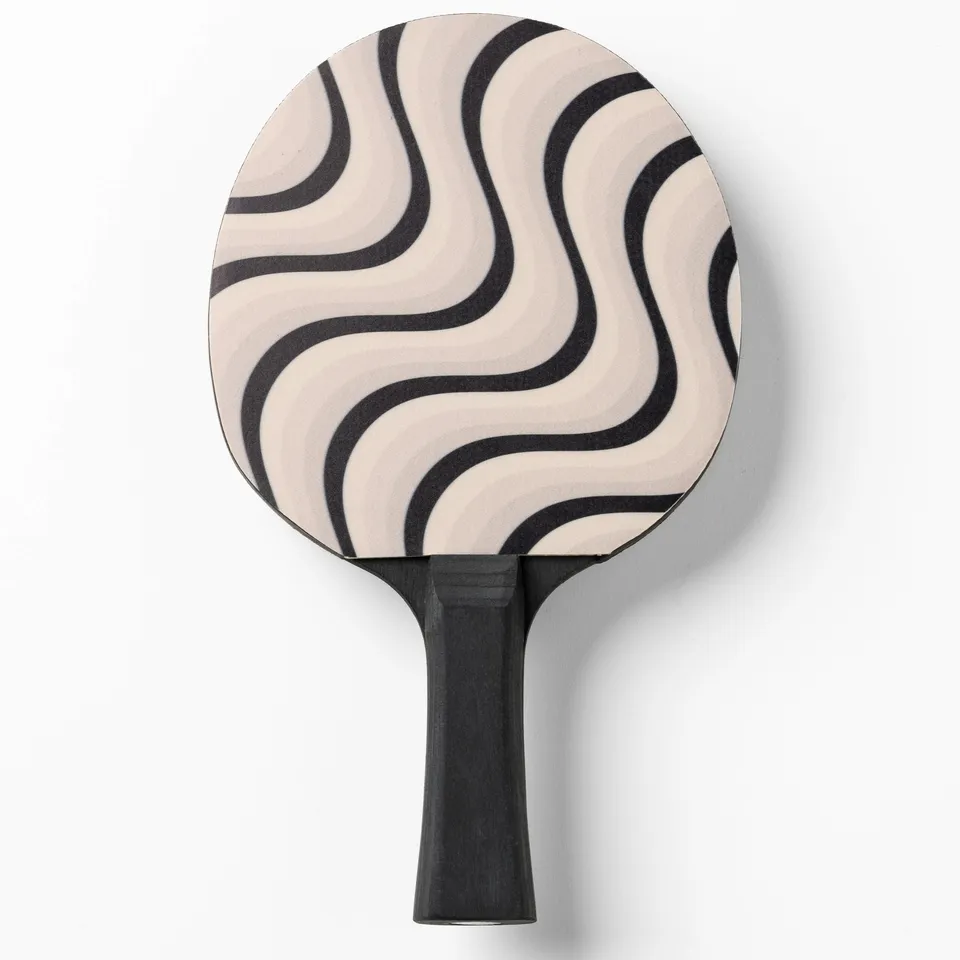 Mr. Tischtennis Island Wave Designschläger Freizeit